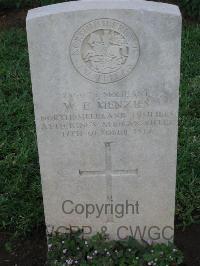 Dar Es Salaam War Cemetery - Menzies, Ernest